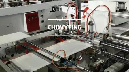 Fabrikpreis 4 funktionale Patch-Kordelzug-Loop-Griff-Kleidungs-Einkaufstaschen-Herstellungsmaschine zum Herausnehmen der Tasche